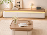 Modern Rectangle TV Stand with Light Strip Model No: TV1026