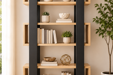 Modern Ladder Bookcase