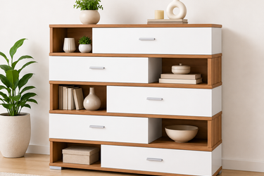 Modern Multi-Drawer Storage Cabinet
