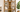 Modern Geometric Wooden Bookshelf