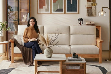 Modern Sofa with Solid Beech Frame - Model No: BS633