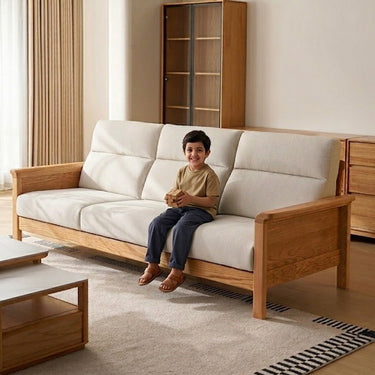 Modern Sofa with Solid Beech Frame - Model No: BS633