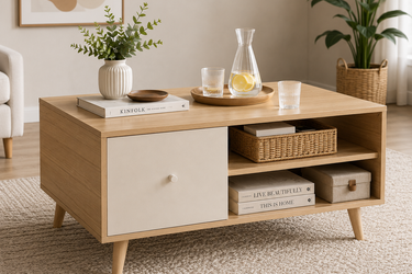 Modern Lift-Top Coffee Table with Smart Storage Model No: ST724
