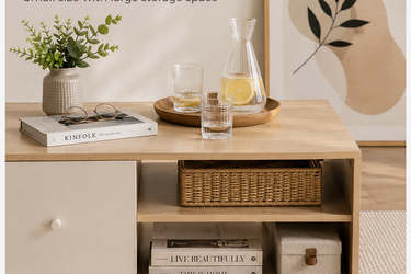 Modern Lift-Top Coffee Table with Smart Storage Model No: ST724