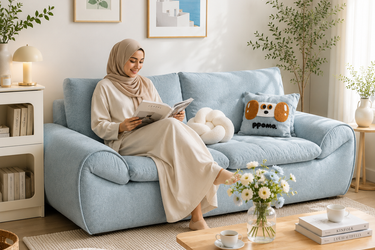 Leisure Fabric Sofa for Living Room Model No: BS819