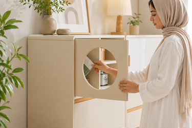 Modern Smart Cabinet with Storage Model No: CAB535