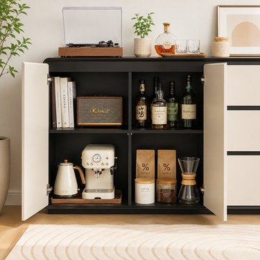 Modern Sideboard Cabinet with Spacious Storage Model No: CAB1047
