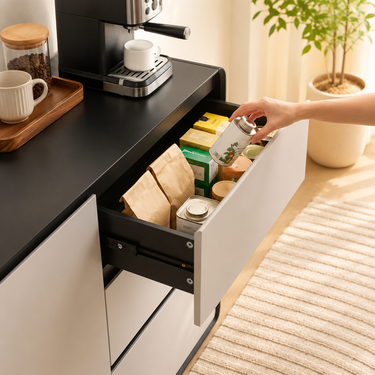 Modern Sideboard Cabinet with Spacious Storage Model No: CAB1047