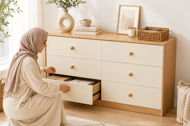 Wooden Dresser Modern Storage Cabinet Model  No : CAB312