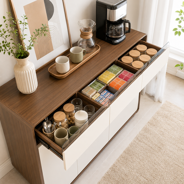 Modern Sideboard with Elegant Storage Model No: CAB326