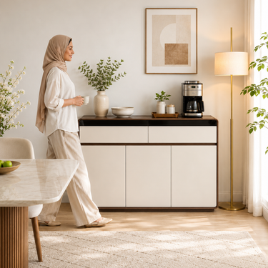 Modern Sideboard with Elegant Storage Model No: CAB326