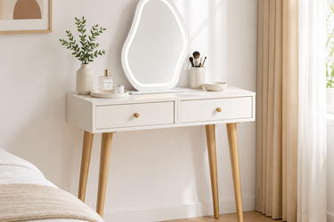 Simple Design White Color Dressing Table