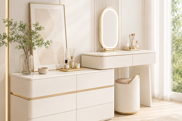 Extendable Melamine Board Dresser