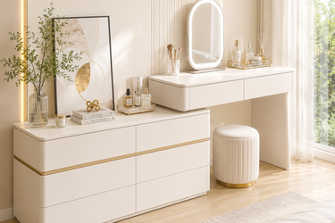 Extendable Melamine Board Dresser