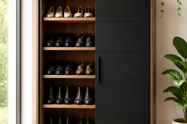 Modern 5-Tier Shoe Cabinet