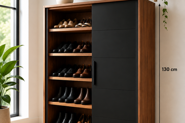 Modern 5-Tier Shoe Cabinet
