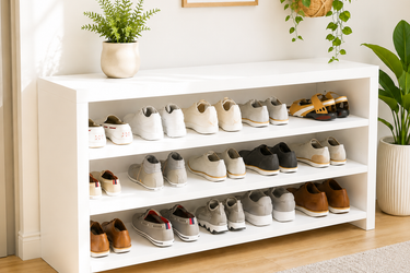 3-Tier Open Shoe Storage Cabinet