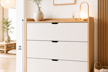 3-Tier Open Shoe Storage Cabinet