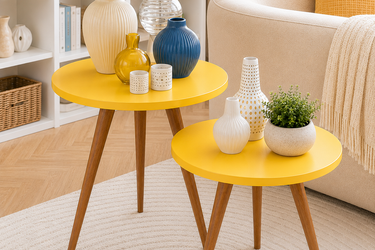Modern Nesting Side Table Set Model No: TAB124