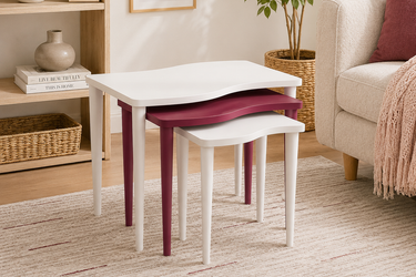 Modern Nesting Table Set Model No: TAB203