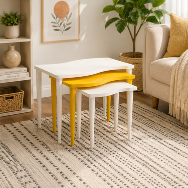 Modern Nesting Table Set Model No: TAB203