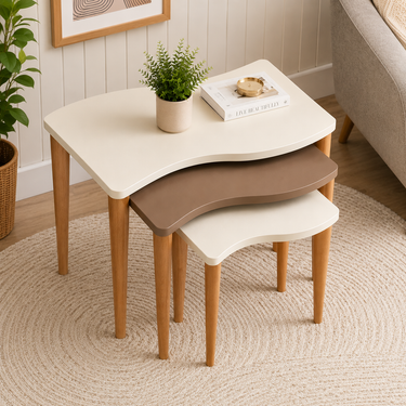 Modern Nesting Table Set Model No: TAB203