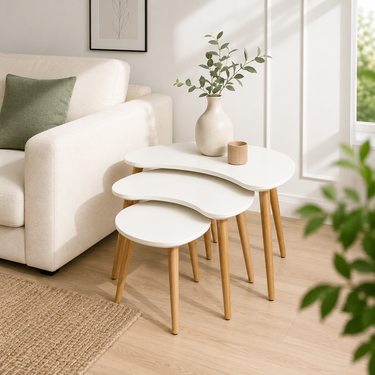 Modern Nesting Side Table Set
