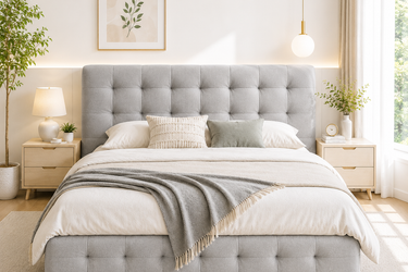 Ergonomic Upholstered Bed
