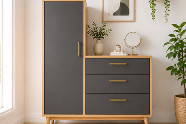 Modern Storage Cabinet with Drawer Chest Model No: WR408
