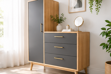 Modern Storage Cabinet with Drawer Chest Model No: WR408