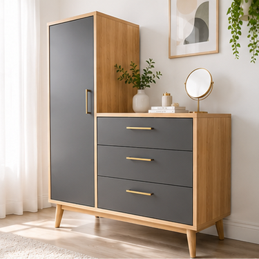 Modern Storage Cabinet with Drawer Chest Model No: WR408